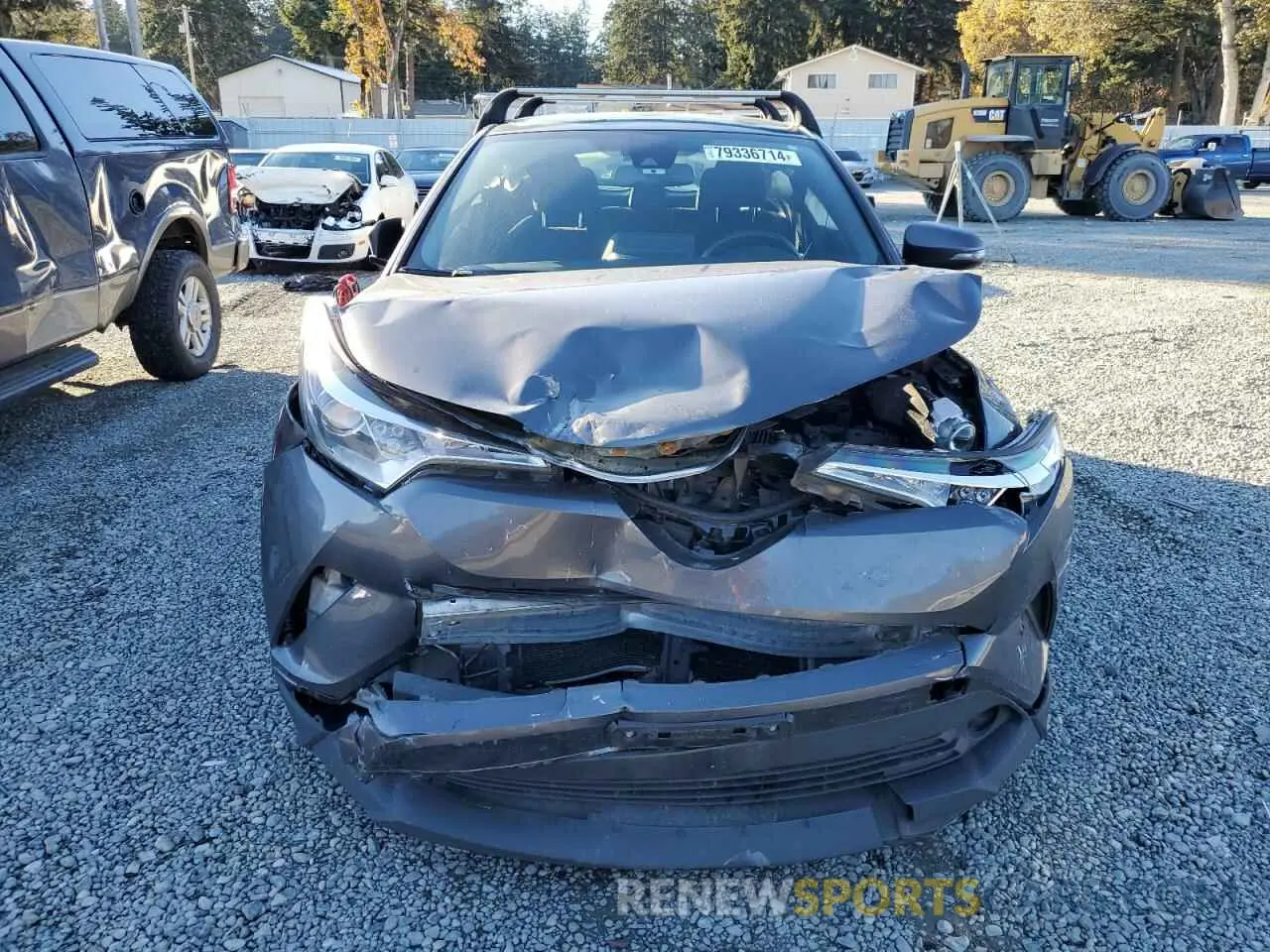 5 Photograph of a damaged car JTNKHMBX5K1025181 TOYOTA C-HR 2019
