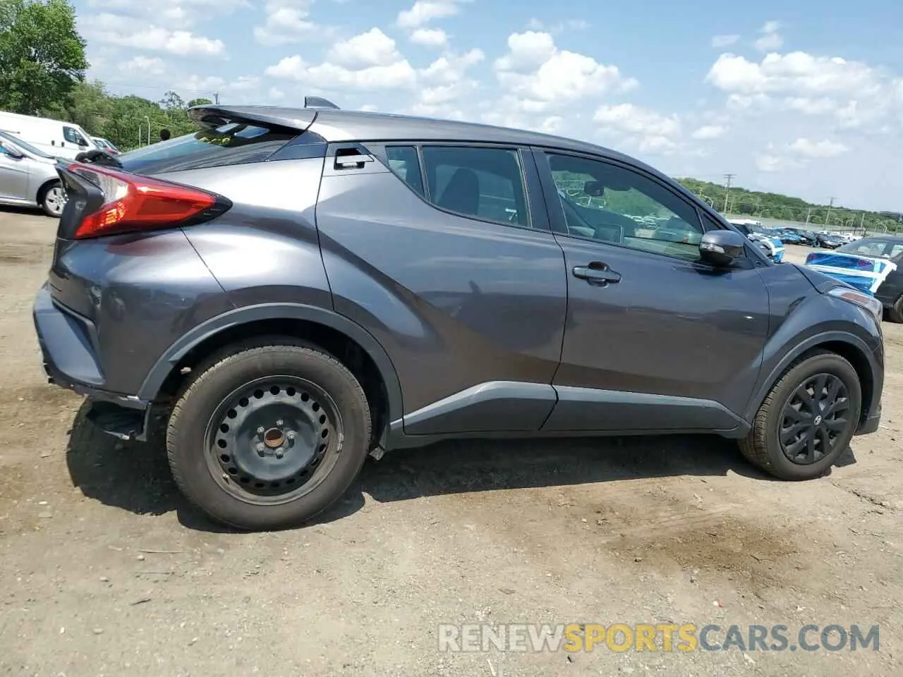 3 Photograph of a damaged car JTNKHMBX5K1025973 TOYOTA C-HR 2019