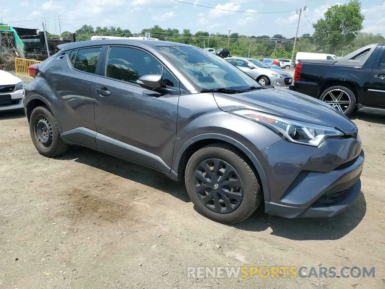 4 Photograph of a damaged car JTNKHMBX5K1025973 TOYOTA C-HR 2019