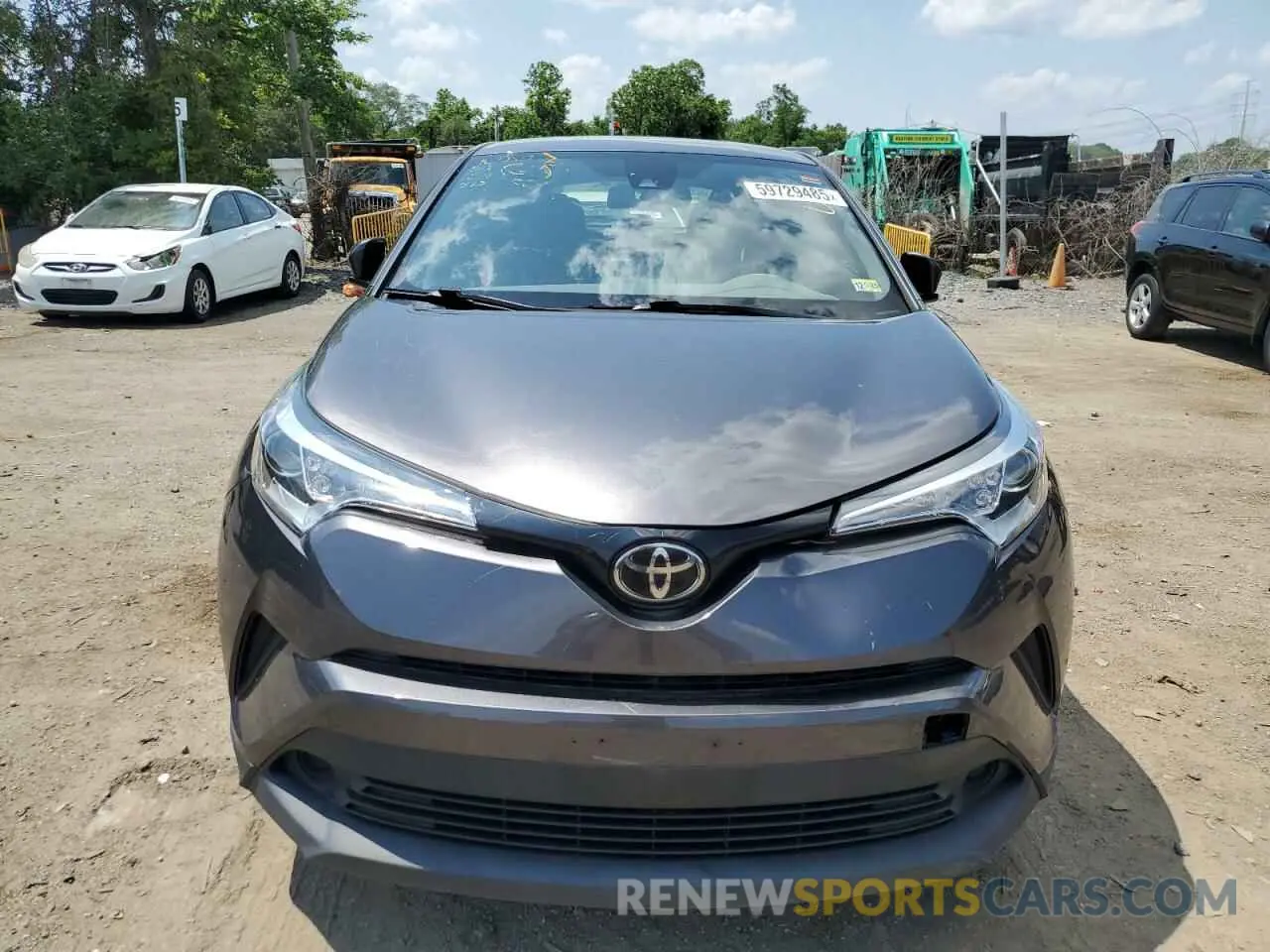 5 Photograph of a damaged car JTNKHMBX5K1025973 TOYOTA C-HR 2019
