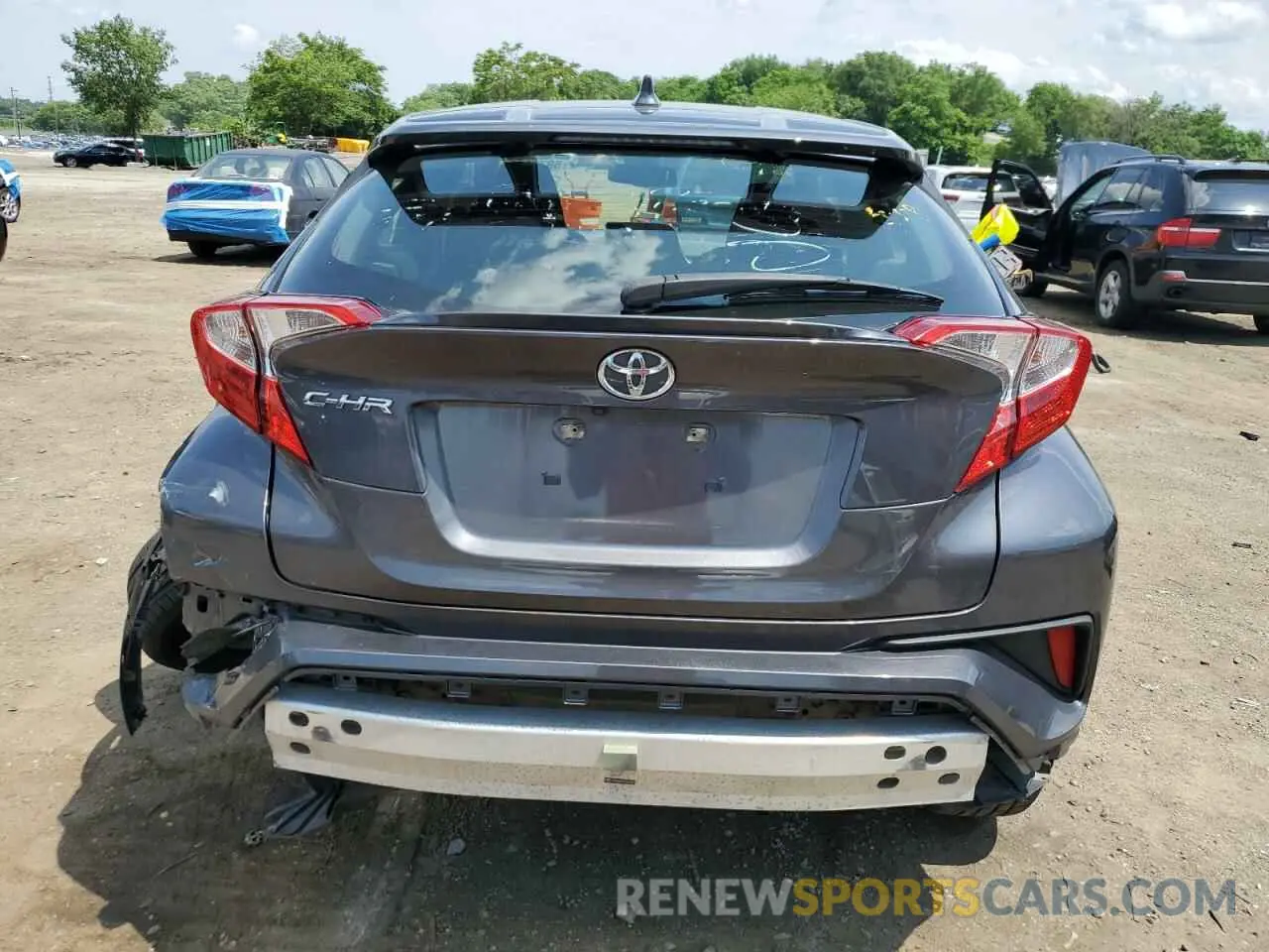 6 Photograph of a damaged car JTNKHMBX5K1025973 TOYOTA C-HR 2019