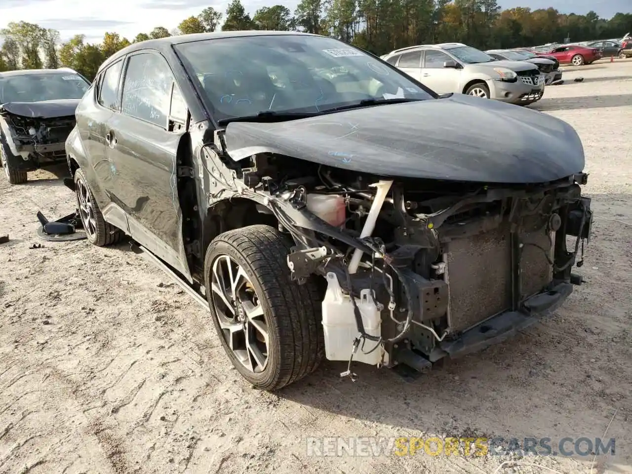 4 Photograph of a damaged car JTNKHMBX5K1028310 TOYOTA C-HR 2019