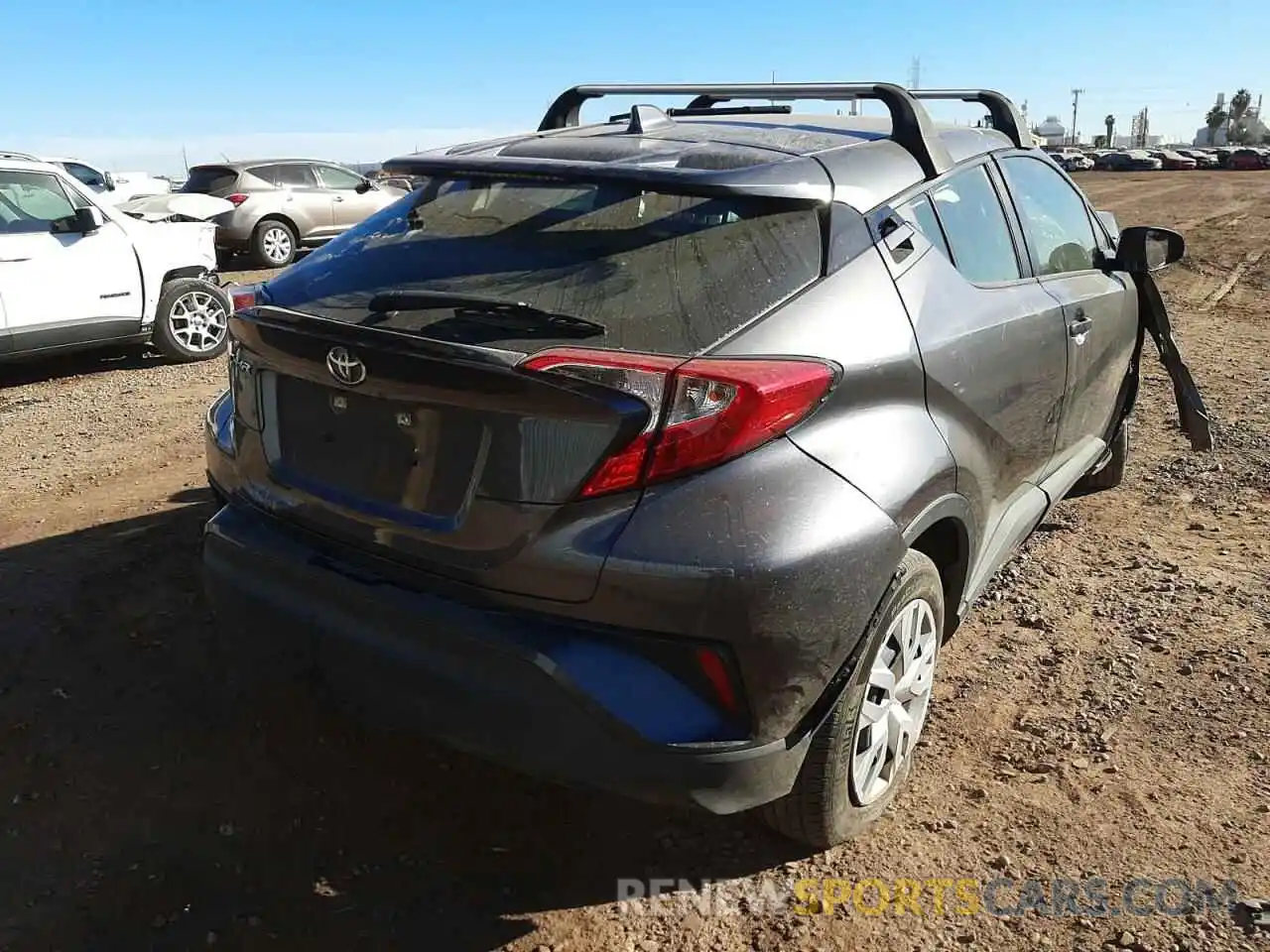 4 Photograph of a damaged car JTNKHMBX5K1029778 TOYOTA C-HR 2019