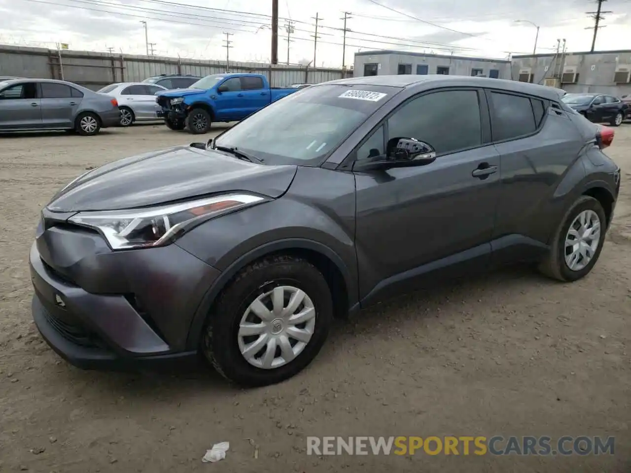 1 Photograph of a damaged car JTNKHMBX5K1032485 TOYOTA C-HR 2019