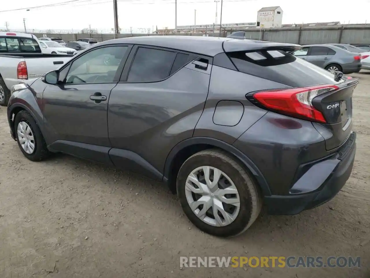 2 Photograph of a damaged car JTNKHMBX5K1032485 TOYOTA C-HR 2019