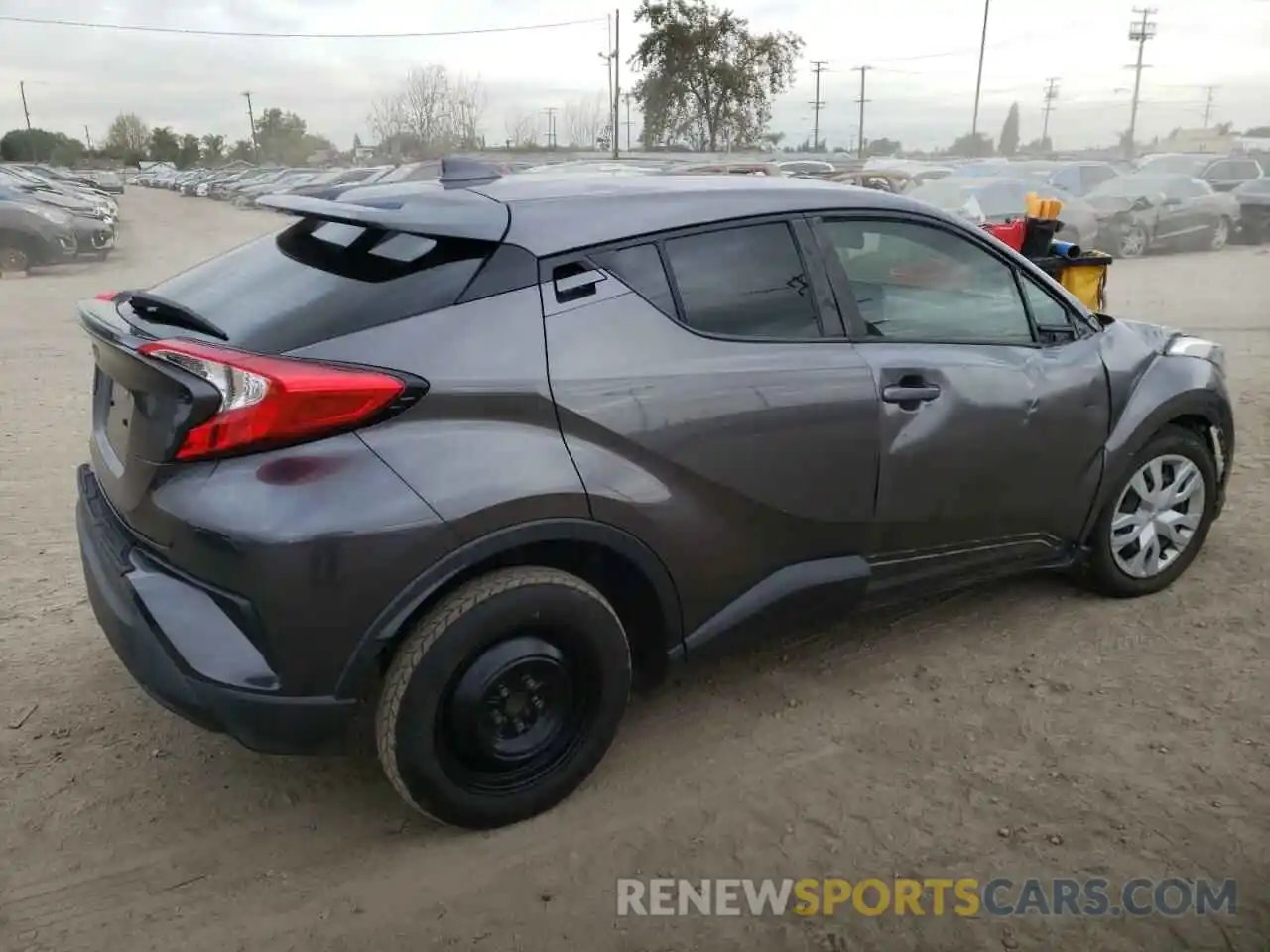 3 Photograph of a damaged car JTNKHMBX5K1032485 TOYOTA C-HR 2019