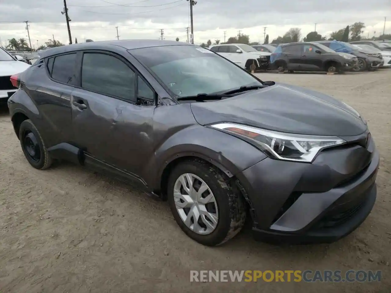 4 Photograph of a damaged car JTNKHMBX5K1032485 TOYOTA C-HR 2019