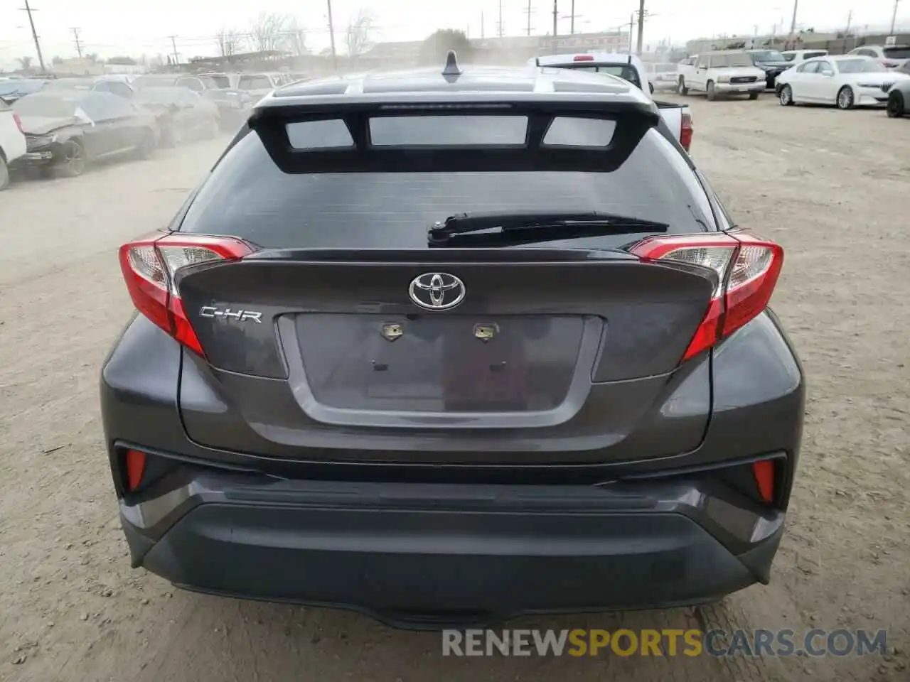 6 Photograph of a damaged car JTNKHMBX5K1032485 TOYOTA C-HR 2019