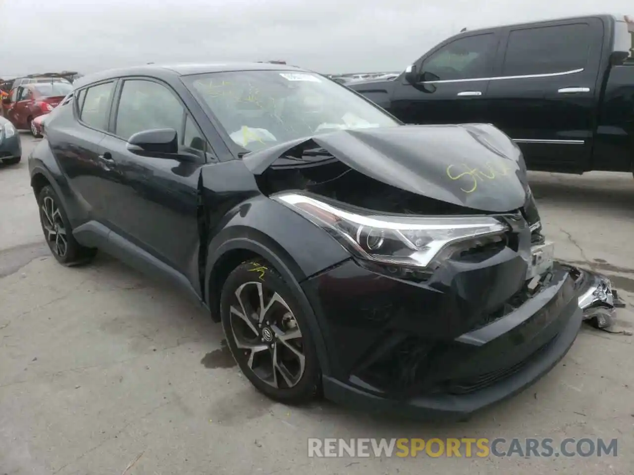 1 Photograph of a damaged car JTNKHMBX5K1032647 TOYOTA C-HR 2019