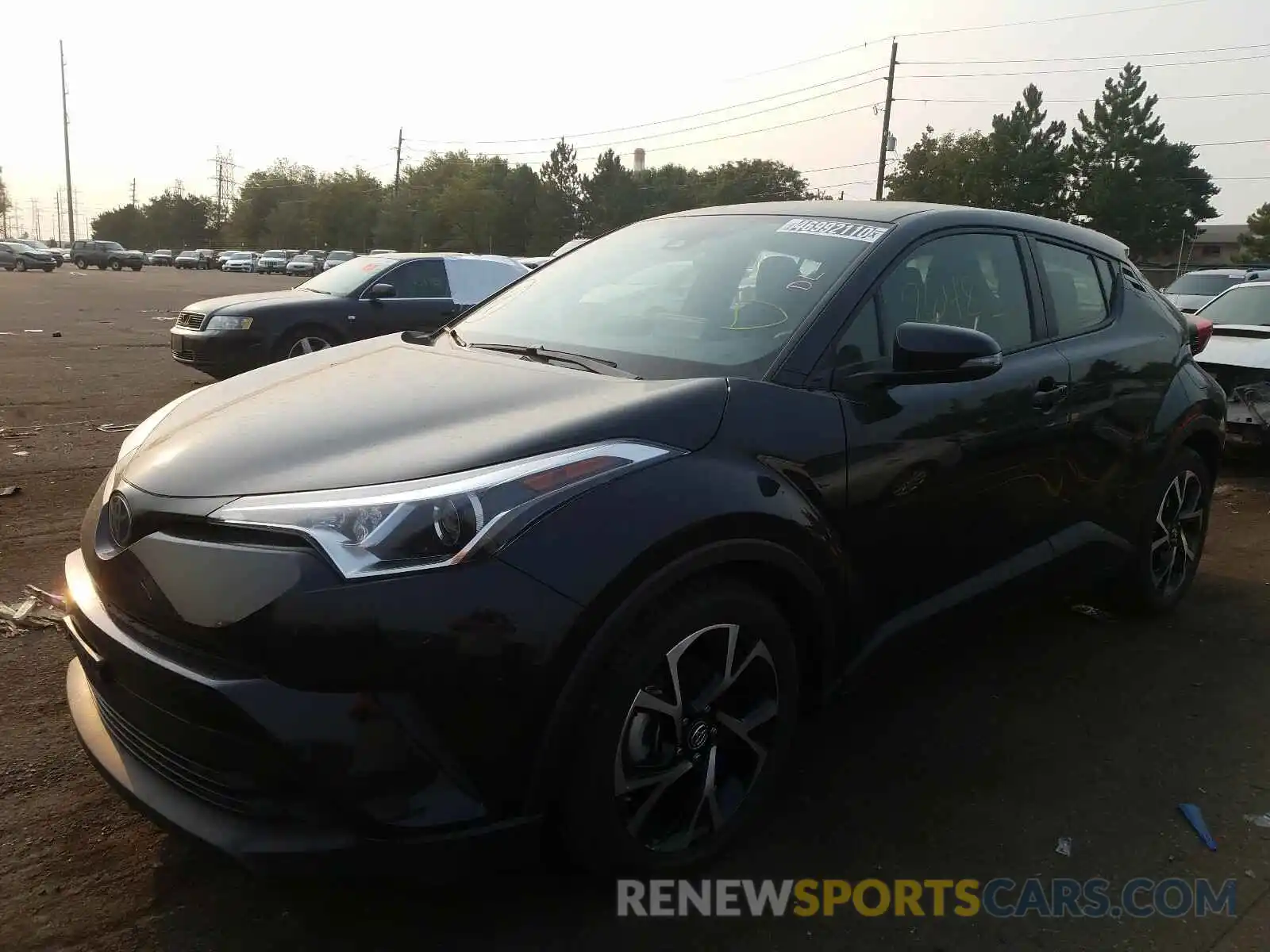 2 Photograph of a damaged car JTNKHMBX5K1032938 TOYOTA C-HR 2019