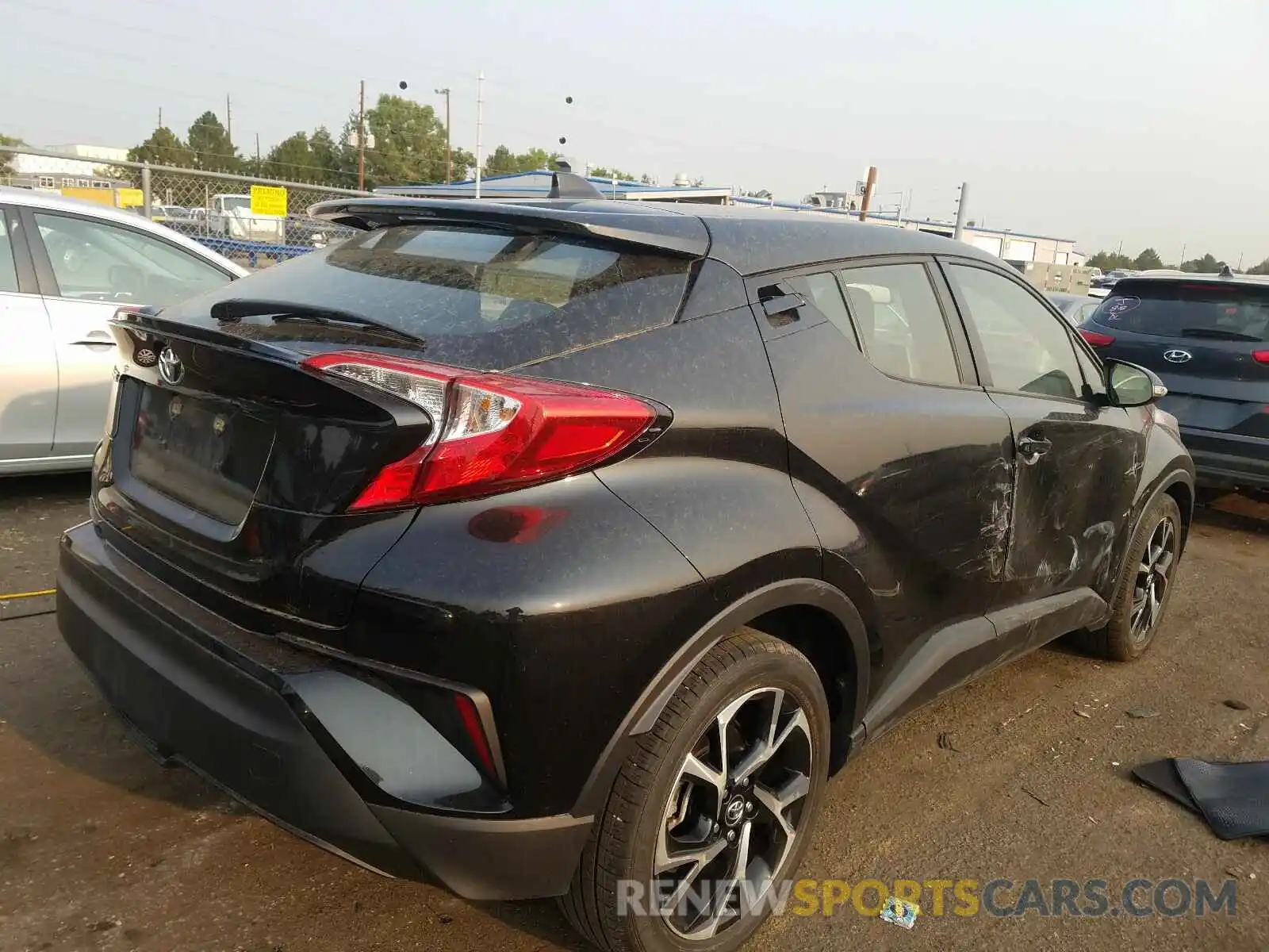 4 Photograph of a damaged car JTNKHMBX5K1032938 TOYOTA C-HR 2019