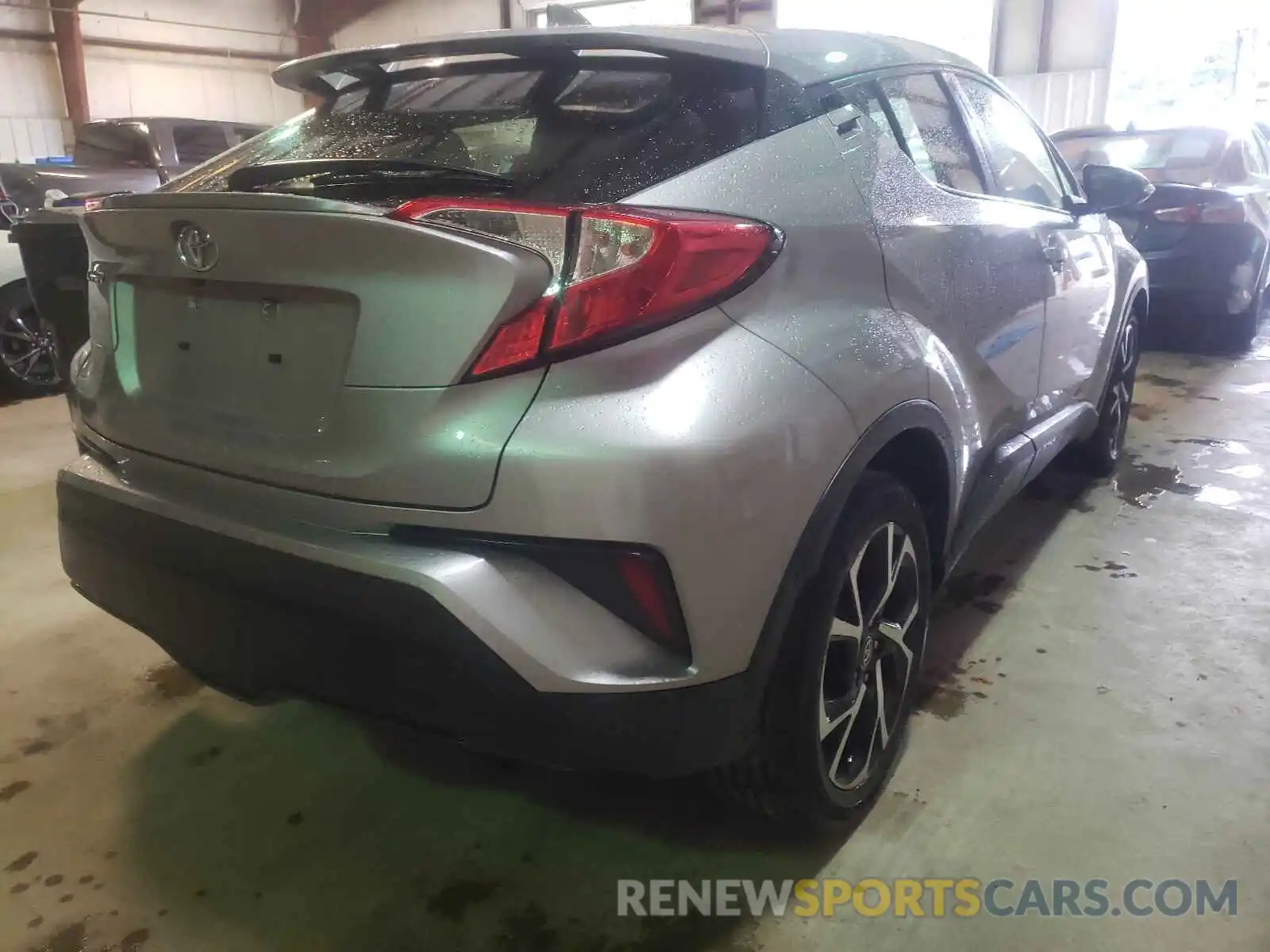 4 Photograph of a damaged car JTNKHMBX5K1036150 TOYOTA C-HR 2019