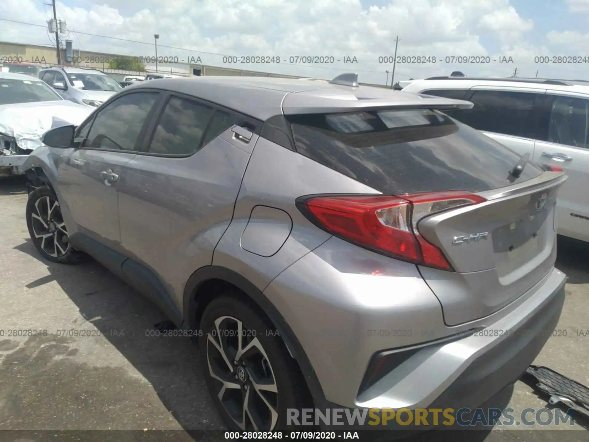 3 Photograph of a damaged car JTNKHMBX5K1036584 TOYOTA C-HR 2019