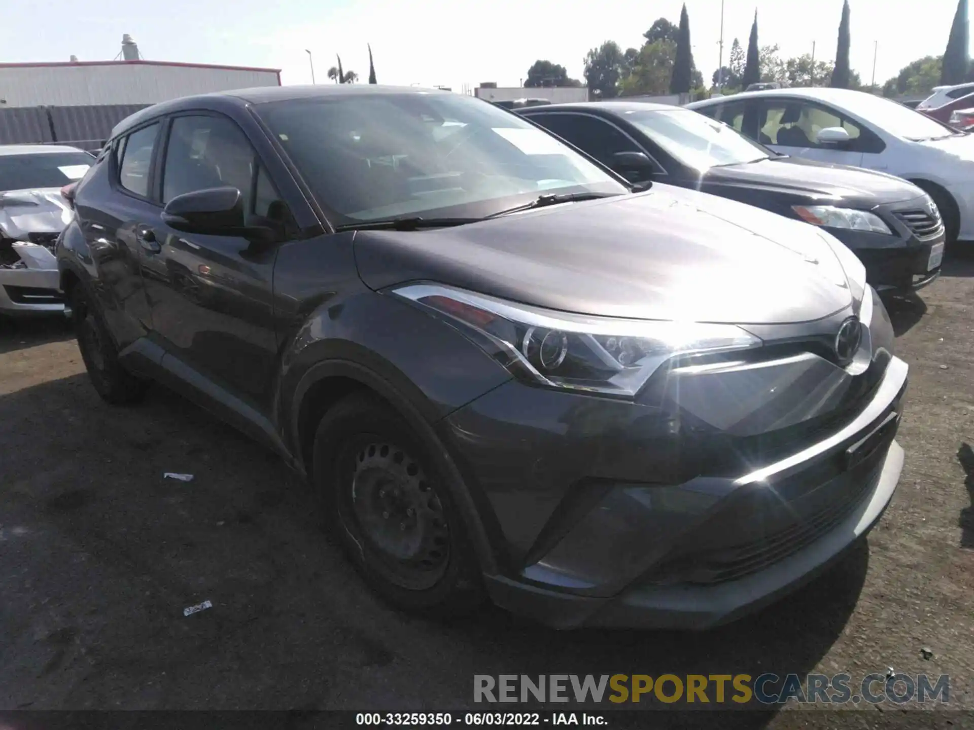 1 Photograph of a damaged car JTNKHMBX5K1036908 TOYOTA C-HR 2019