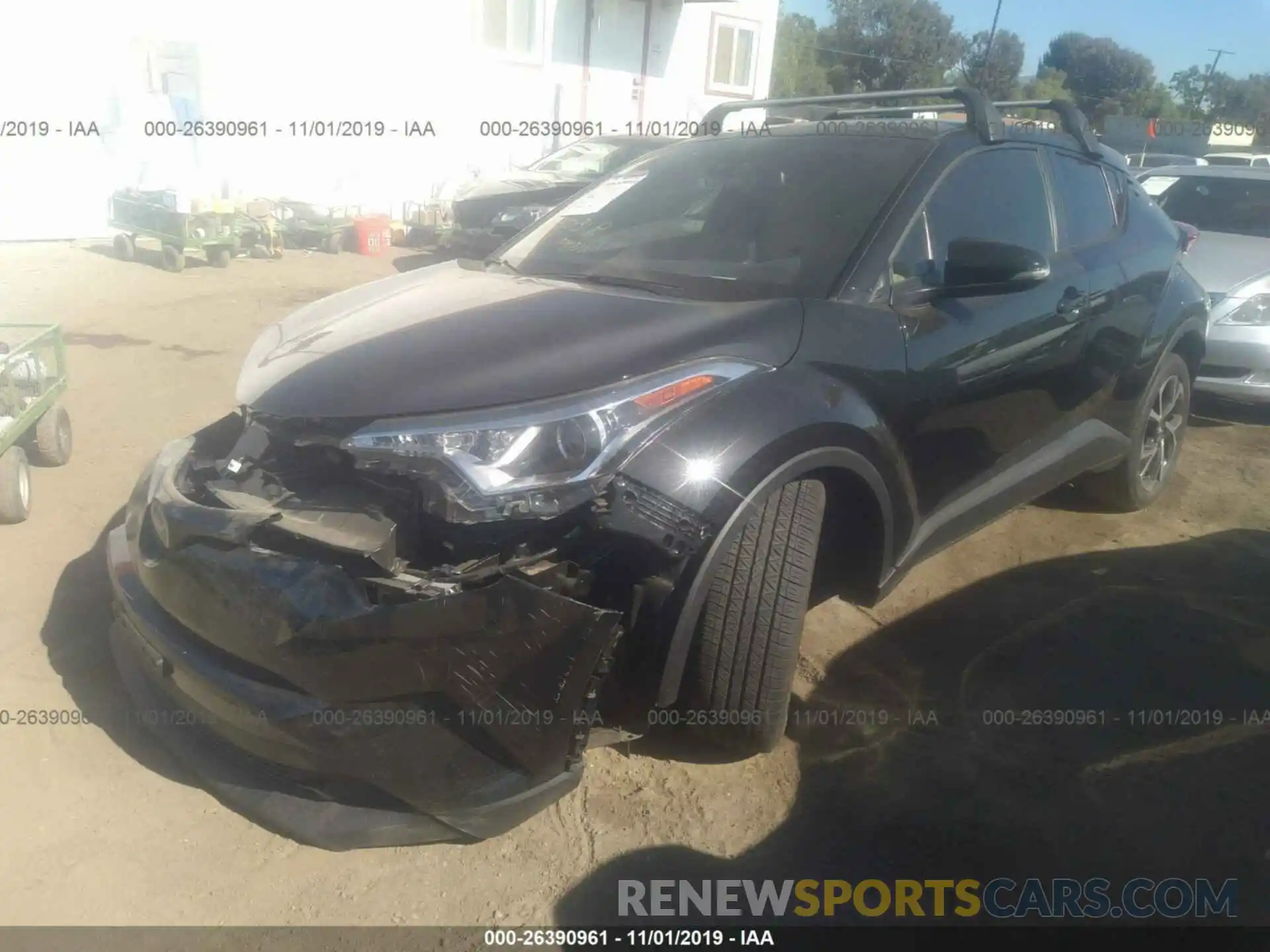 2 Photograph of a damaged car JTNKHMBX5K1037508 TOYOTA C-HR 2019