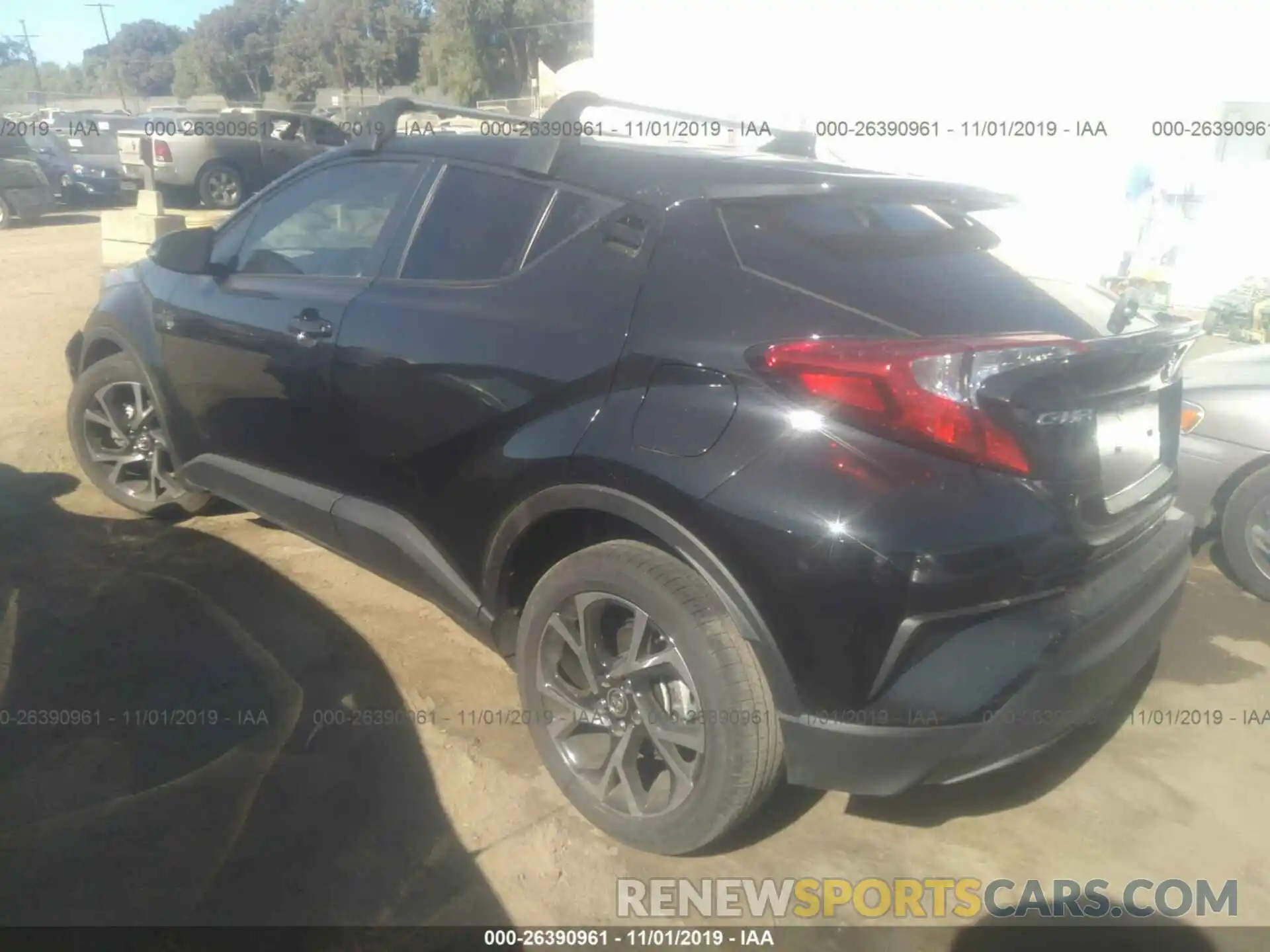 3 Photograph of a damaged car JTNKHMBX5K1037508 TOYOTA C-HR 2019