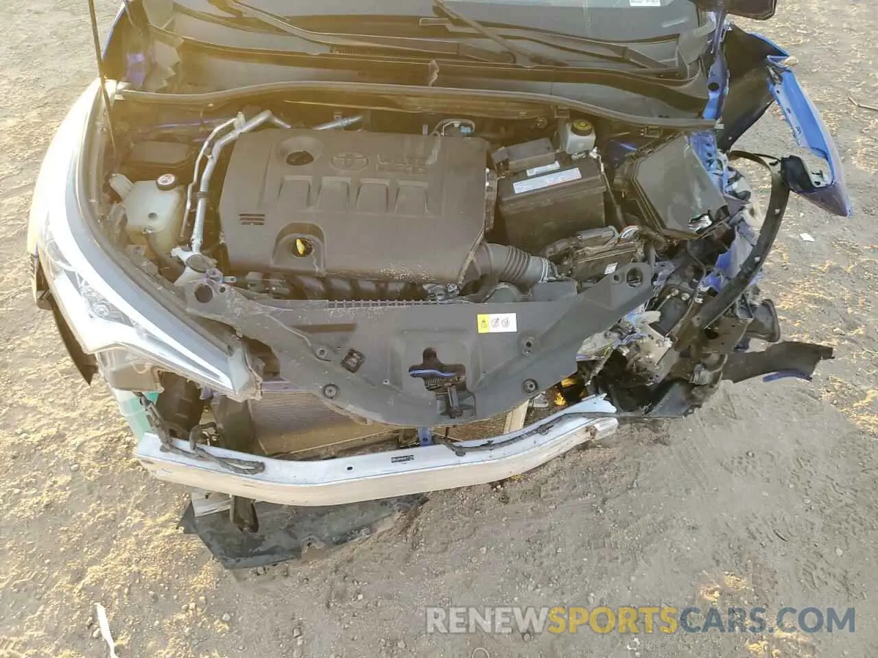 12 Photograph of a damaged car JTNKHMBX5K1037735 TOYOTA C-HR 2019