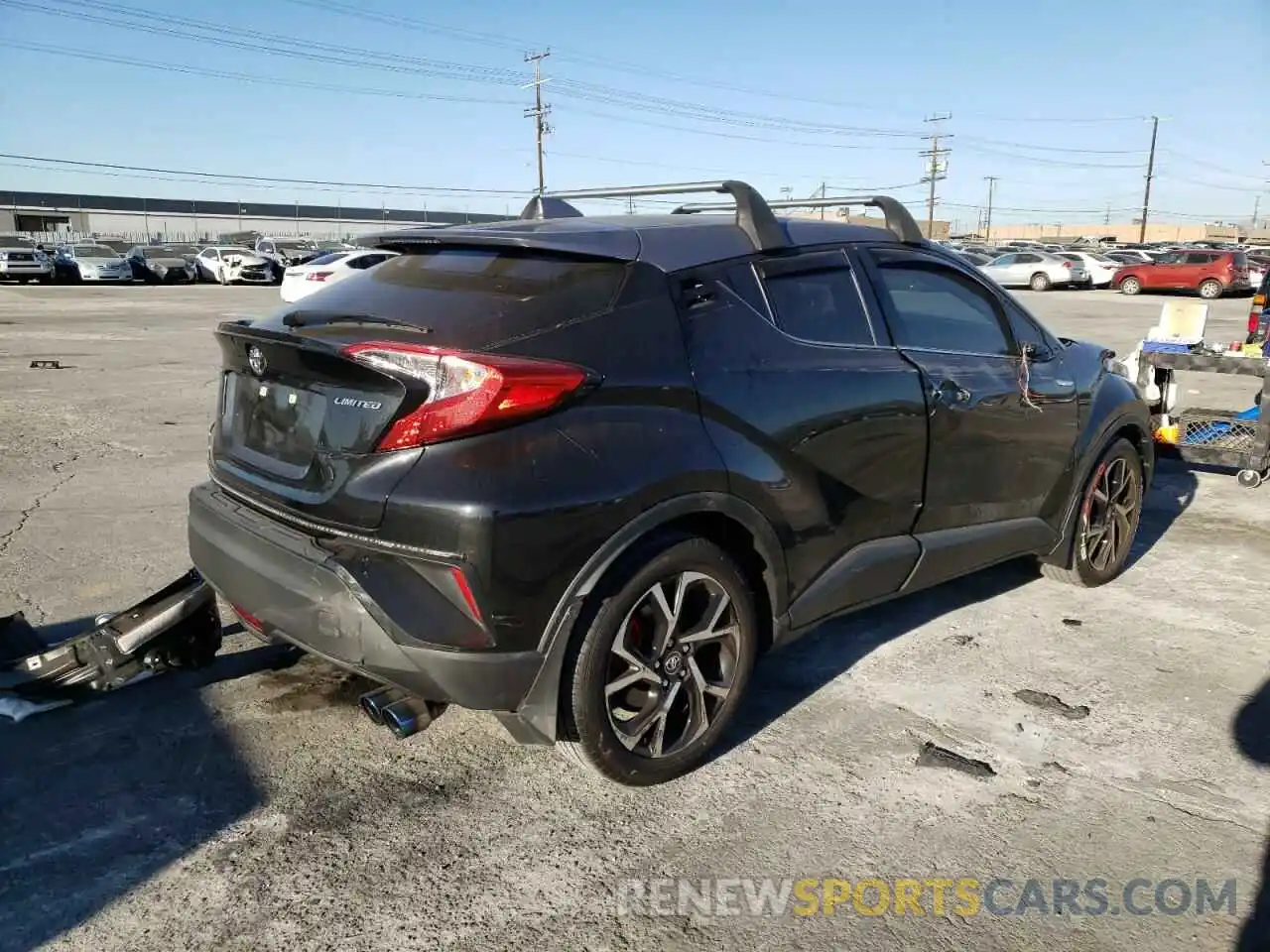 4 Photograph of a damaged car JTNKHMBX5K1038318 TOYOTA C-HR 2019