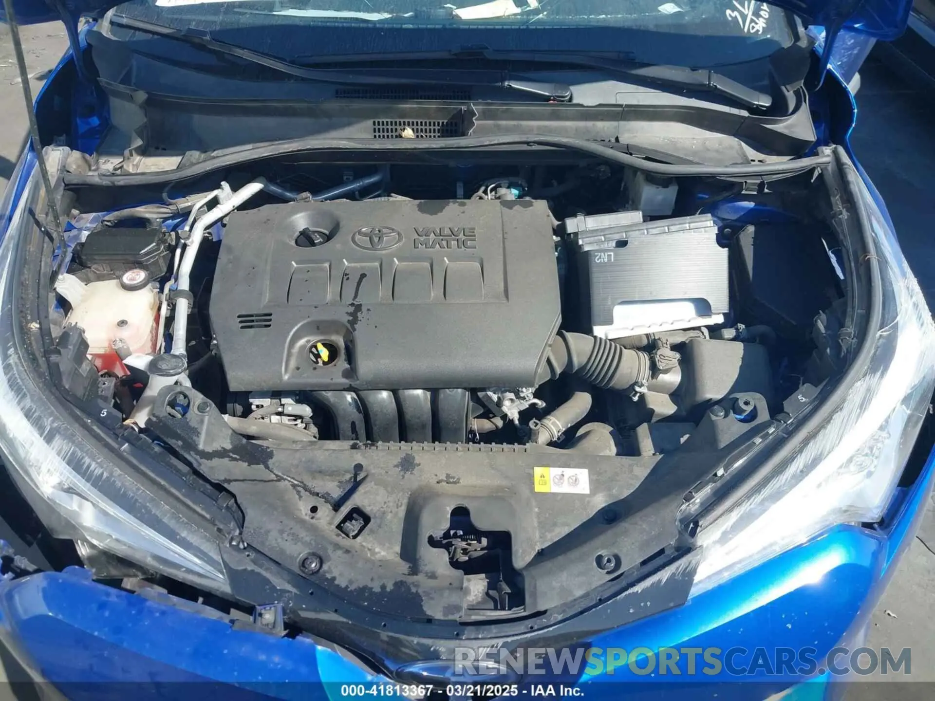 10 Photograph of a damaged car JTNKHMBX5K1043079 TOYOTA C-HR 2019