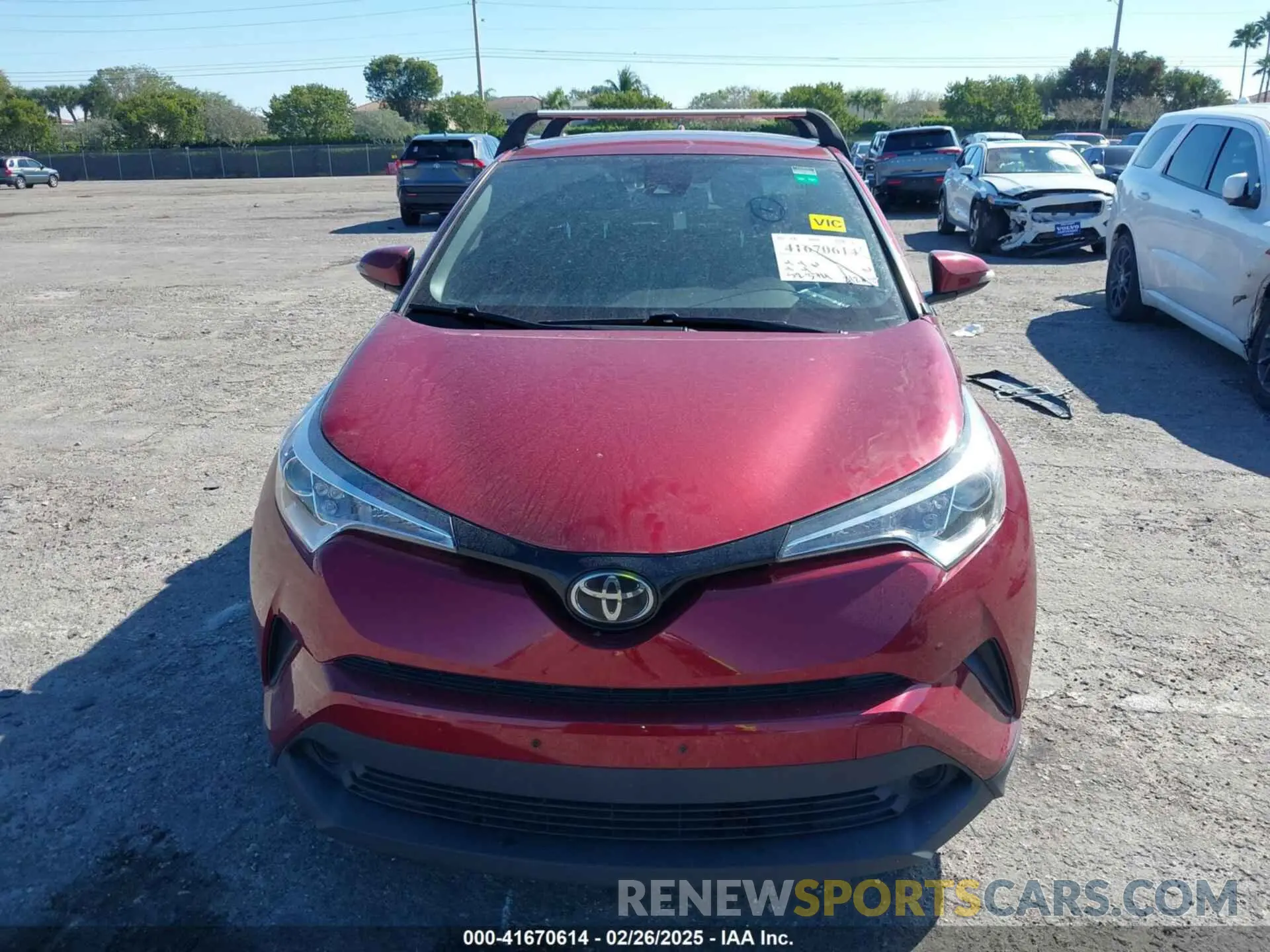 13 Photograph of a damaged car JTNKHMBX5K1044846 TOYOTA C-HR 2019
