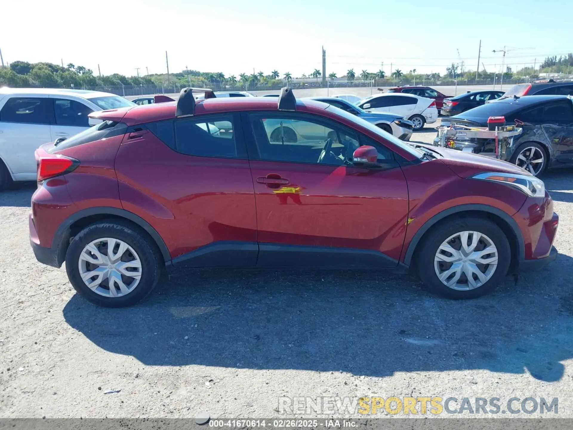 14 Photograph of a damaged car JTNKHMBX5K1044846 TOYOTA C-HR 2019