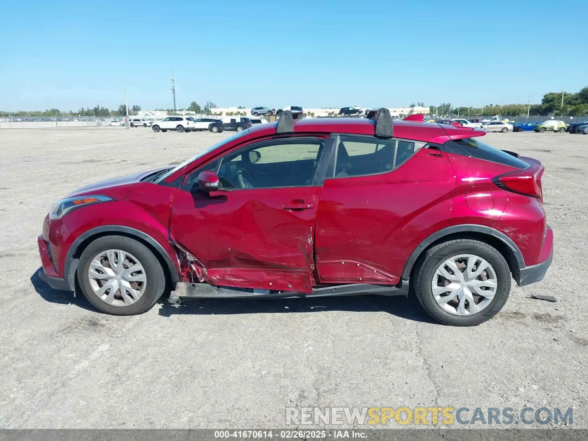 15 Photograph of a damaged car JTNKHMBX5K1044846 TOYOTA C-HR 2019