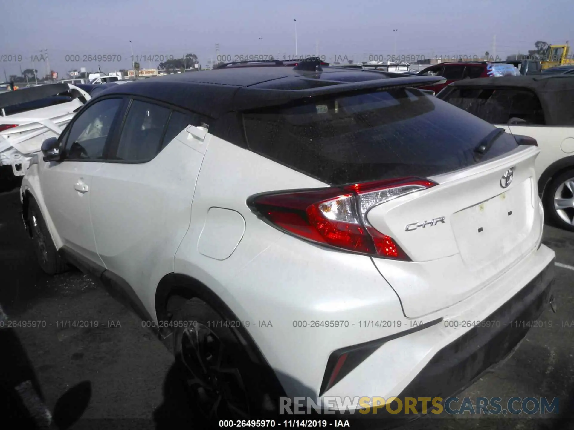 3 Photograph of a damaged car JTNKHMBX5K1048699 TOYOTA C-HR 2019