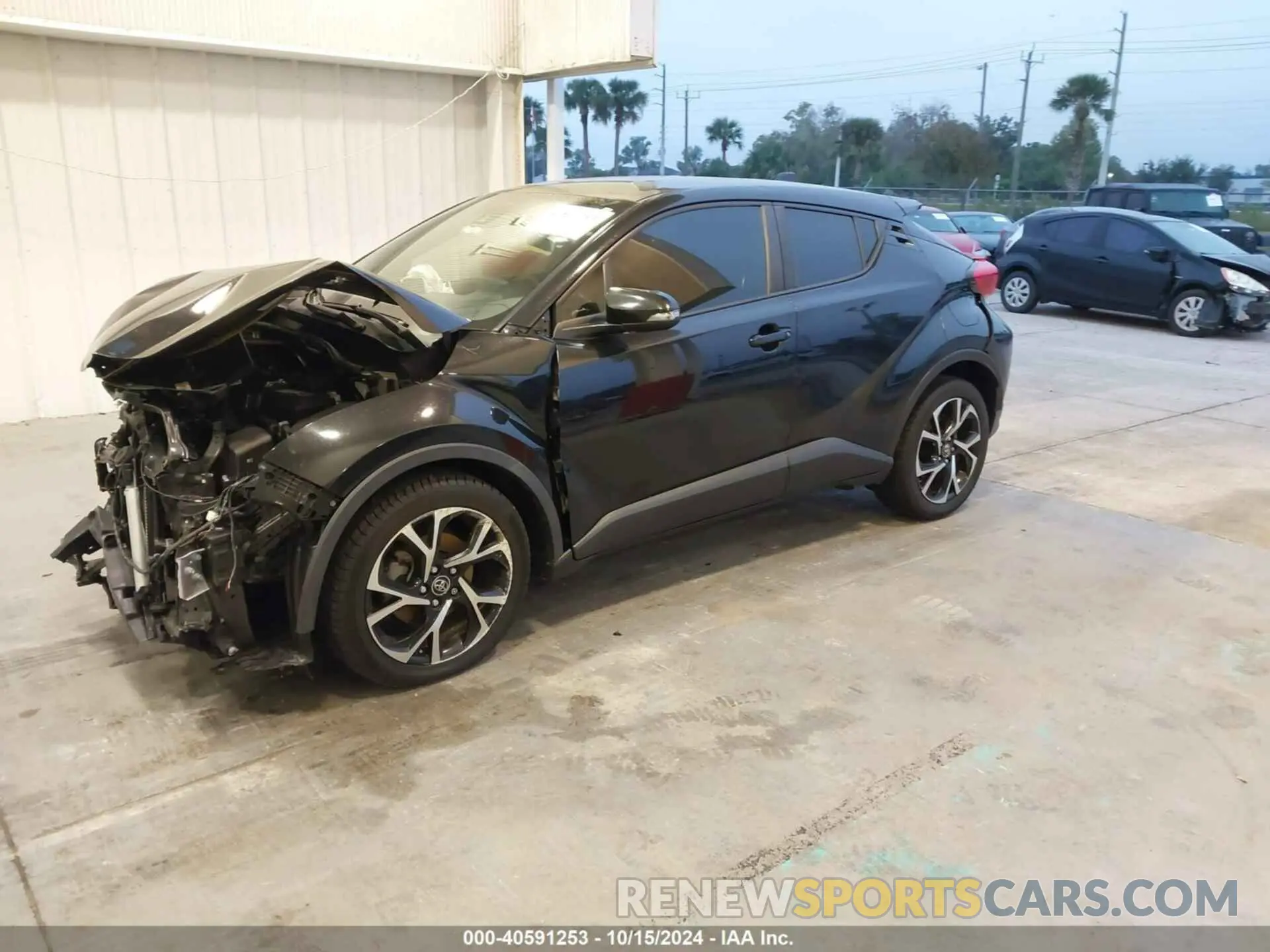 2 Photograph of a damaged car JTNKHMBX5K1048931 TOYOTA C-HR 2019
