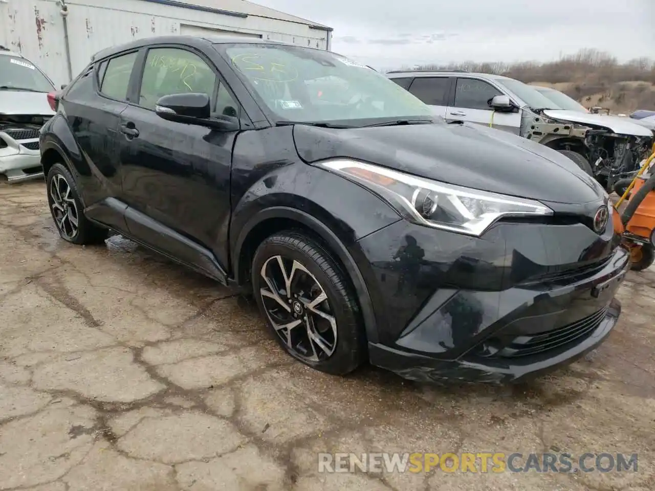 1 Photograph of a damaged car JTNKHMBX5K1049416 TOYOTA C-HR 2019