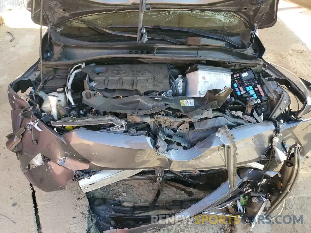 12 Photograph of a damaged car JTNKHMBX5K1051103 TOYOTA C-HR 2019
