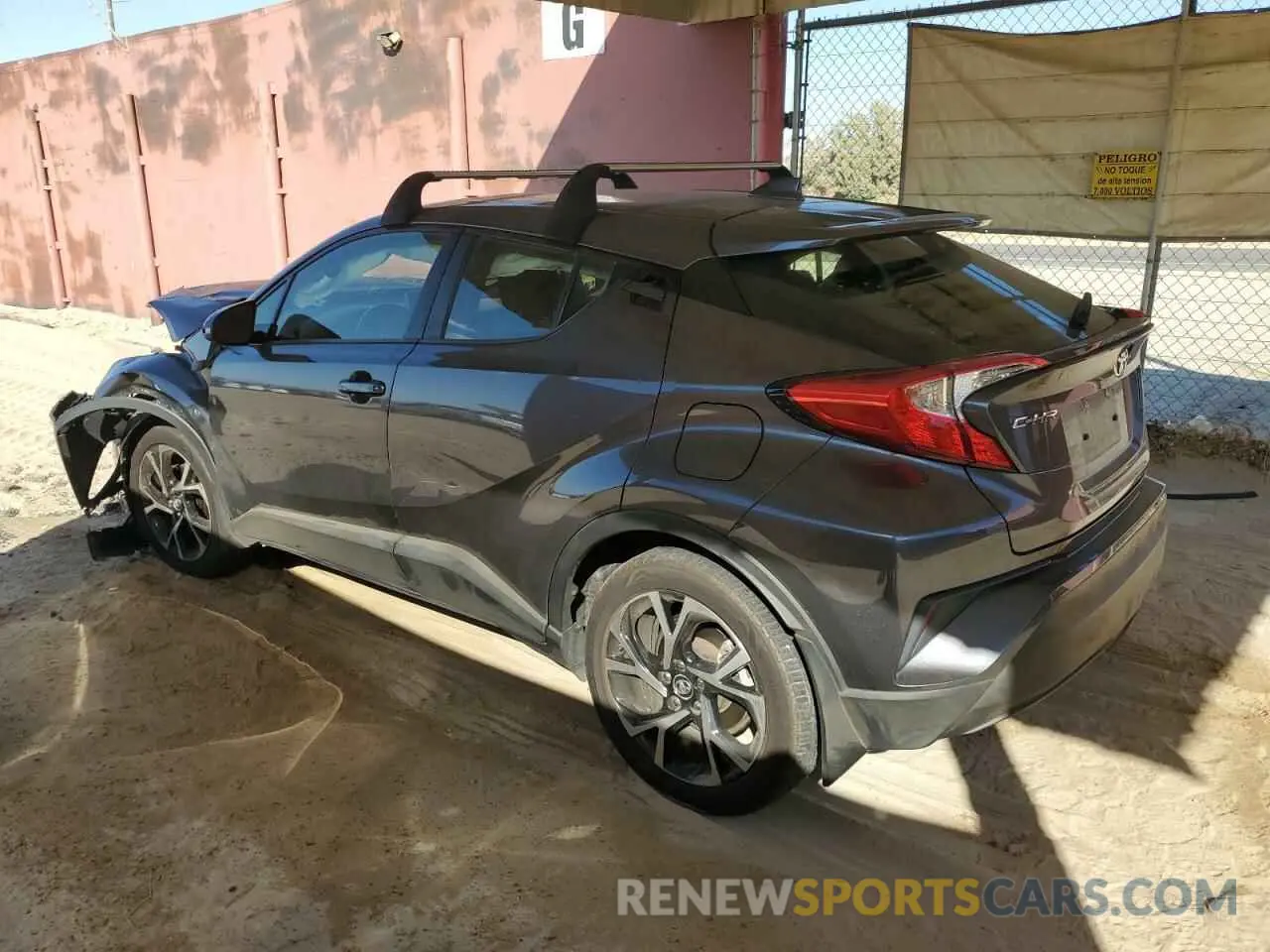 2 Photograph of a damaged car JTNKHMBX5K1051103 TOYOTA C-HR 2019