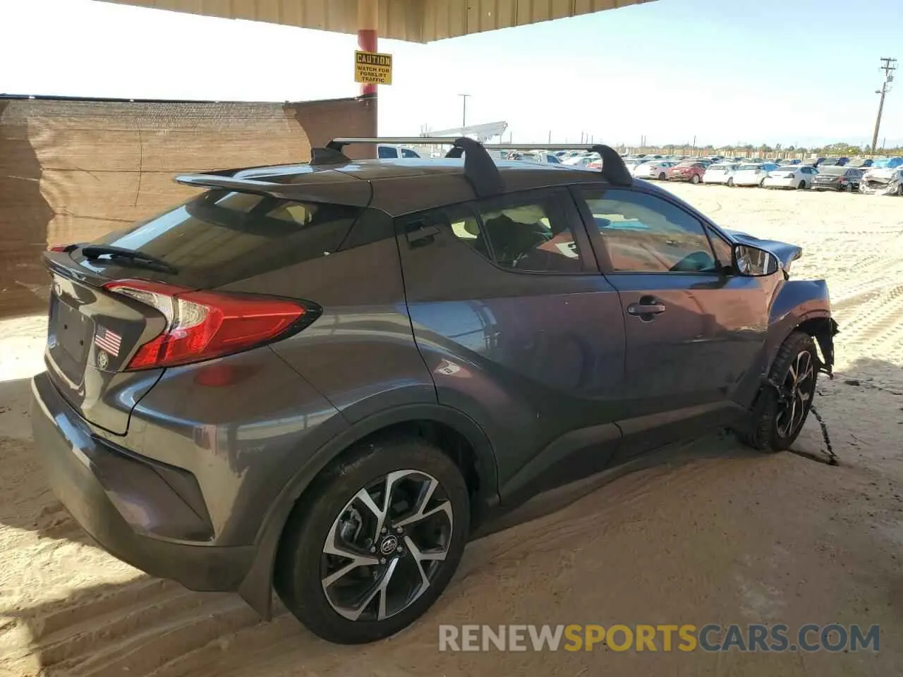 3 Photograph of a damaged car JTNKHMBX5K1051103 TOYOTA C-HR 2019