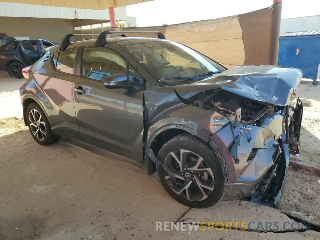 4 Photograph of a damaged car JTNKHMBX5K1051103 TOYOTA C-HR 2019