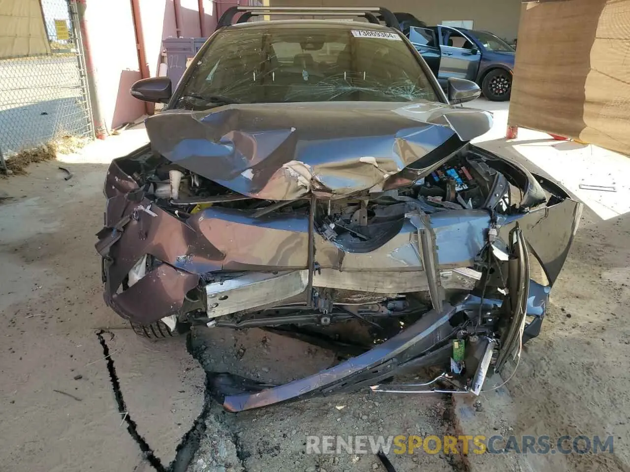 5 Photograph of a damaged car JTNKHMBX5K1051103 TOYOTA C-HR 2019