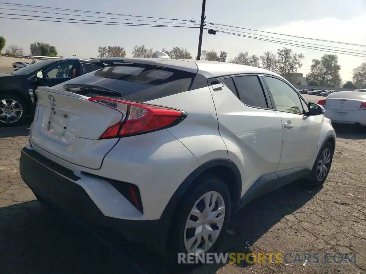 4 Photograph of a damaged car JTNKHMBX5K1051179 TOYOTA C-HR 2019