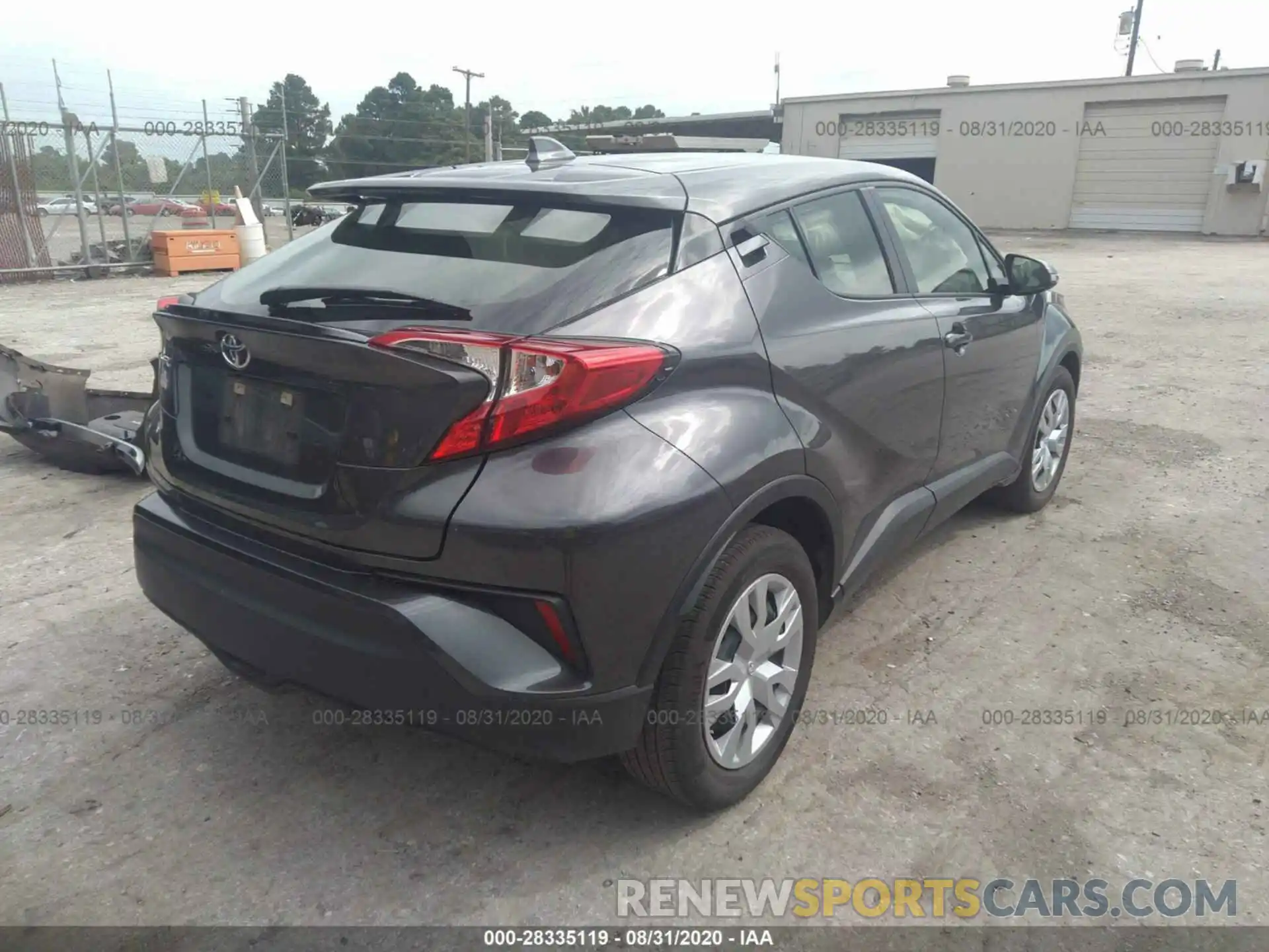 4 Photograph of a damaged car JTNKHMBX5K1052719 TOYOTA C-HR 2019