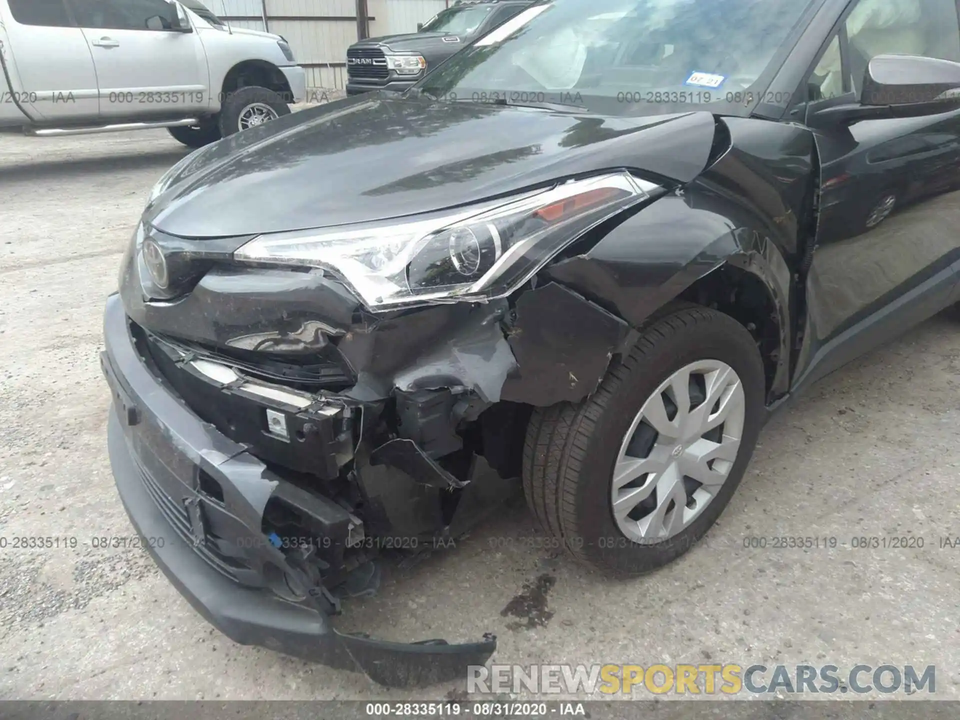 6 Photograph of a damaged car JTNKHMBX5K1052719 TOYOTA C-HR 2019