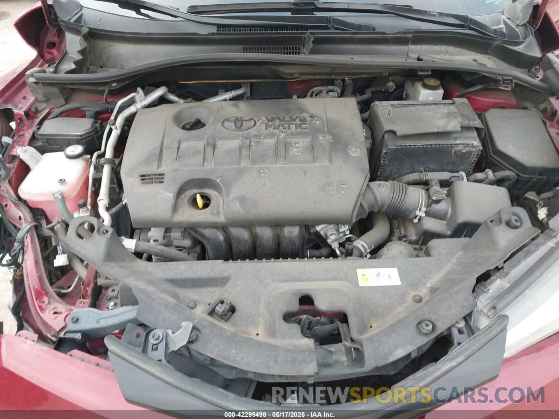 10 Photograph of a damaged car JTNKHMBX5K1053787 TOYOTA C-HR 2019