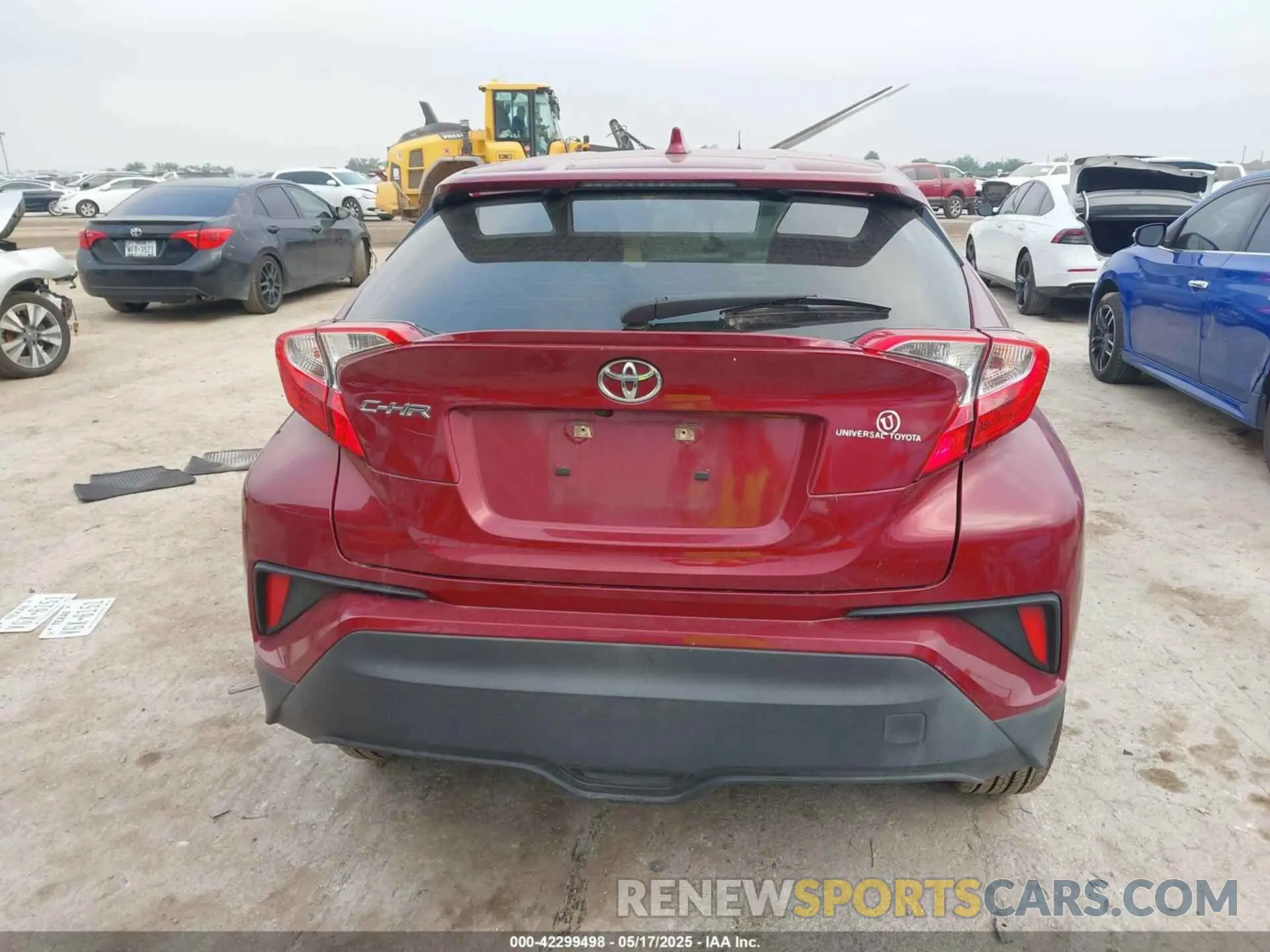16 Photograph of a damaged car JTNKHMBX5K1053787 TOYOTA C-HR 2019