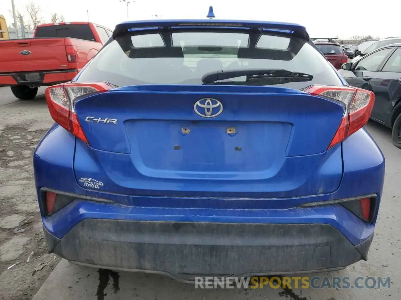 6 Photograph of a damaged car JTNKHMBX5K1055670 TOYOTA C-HR 2019