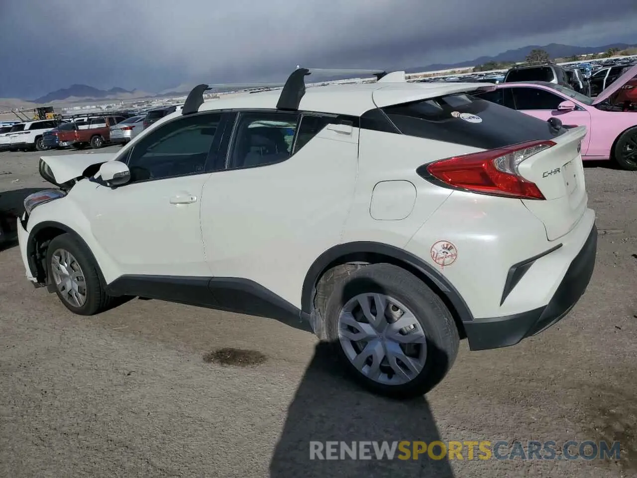 2 Photograph of a damaged car JTNKHMBX5K1057113 TOYOTA C-HR 2019