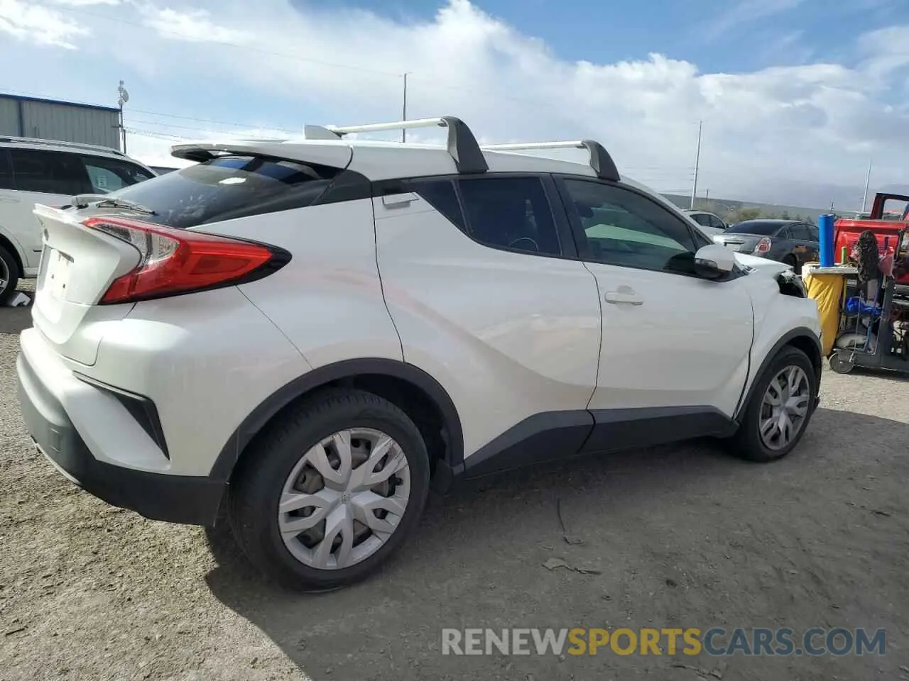 3 Photograph of a damaged car JTNKHMBX5K1057113 TOYOTA C-HR 2019