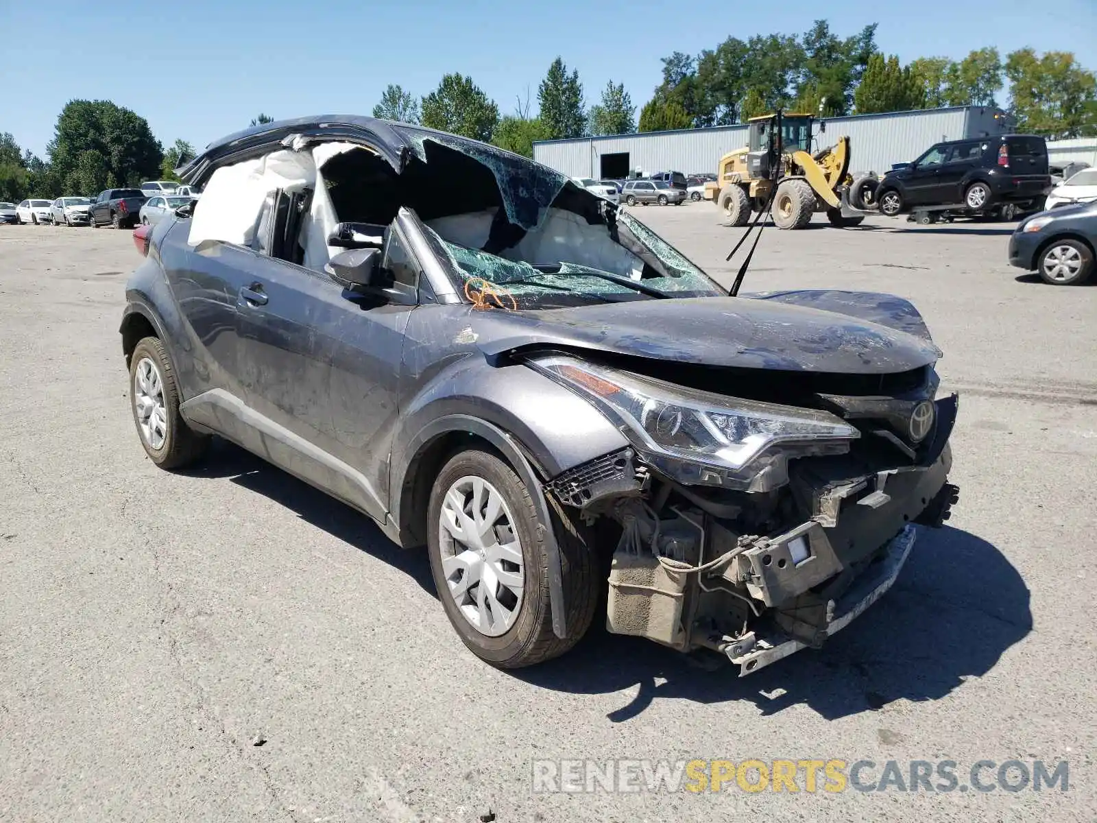 1 Photograph of a damaged car JTNKHMBX5K1057998 TOYOTA C-HR 2019