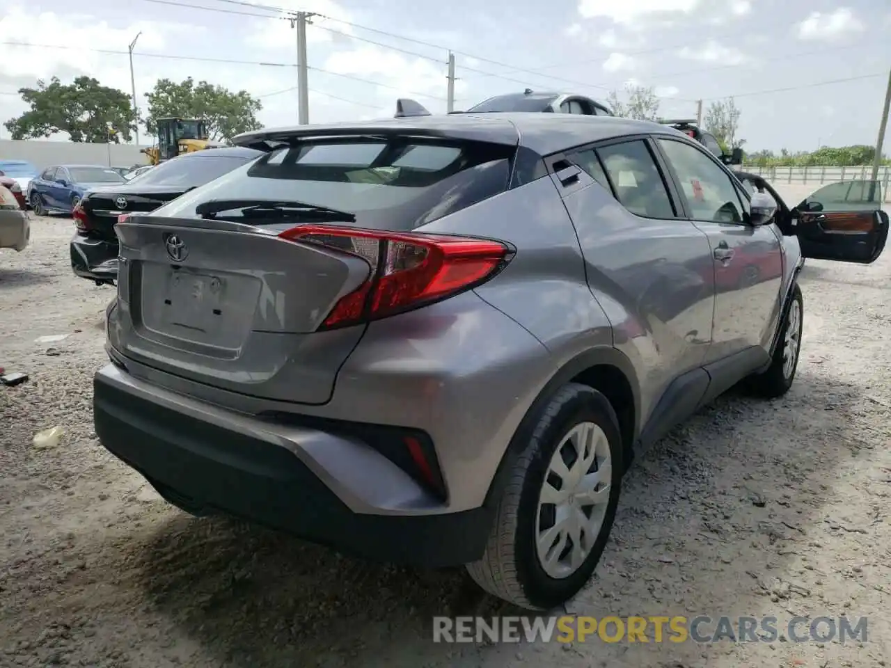 4 Photograph of a damaged car JTNKHMBX5K1059170 TOYOTA C-HR 2019