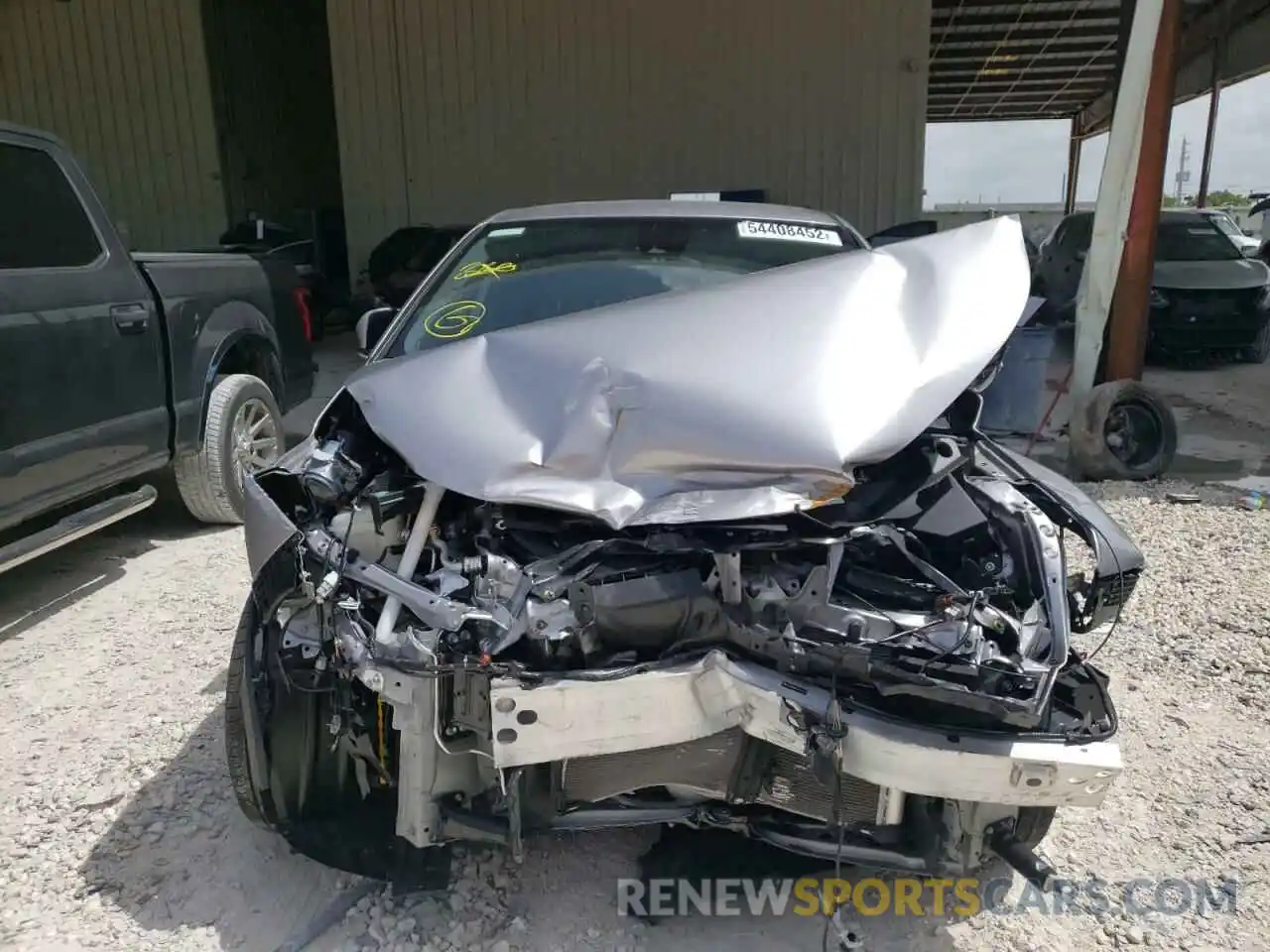 9 Photograph of a damaged car JTNKHMBX5K1059170 TOYOTA C-HR 2019