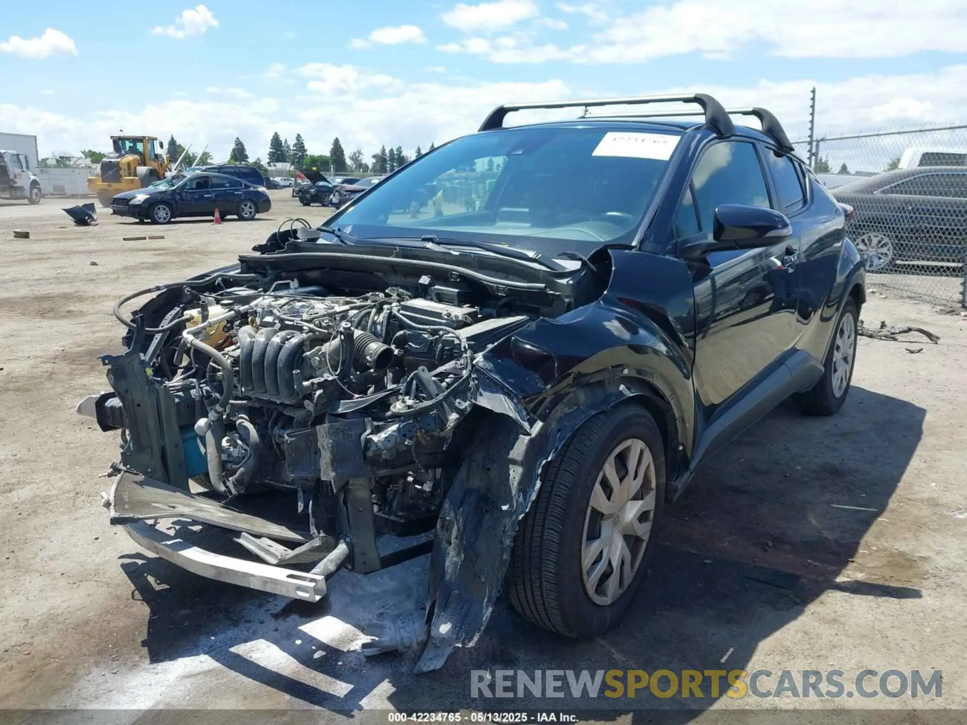 2 Photograph of a damaged car JTNKHMBX5K1059637 TOYOTA C-HR 2019