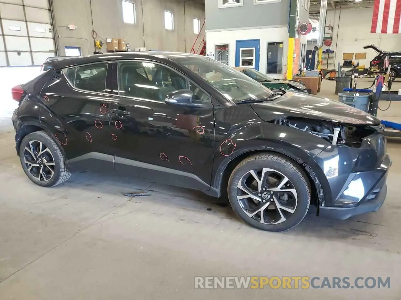 4 Photograph of a damaged car JTNKHMBX6K1015176 TOYOTA C-HR 2019