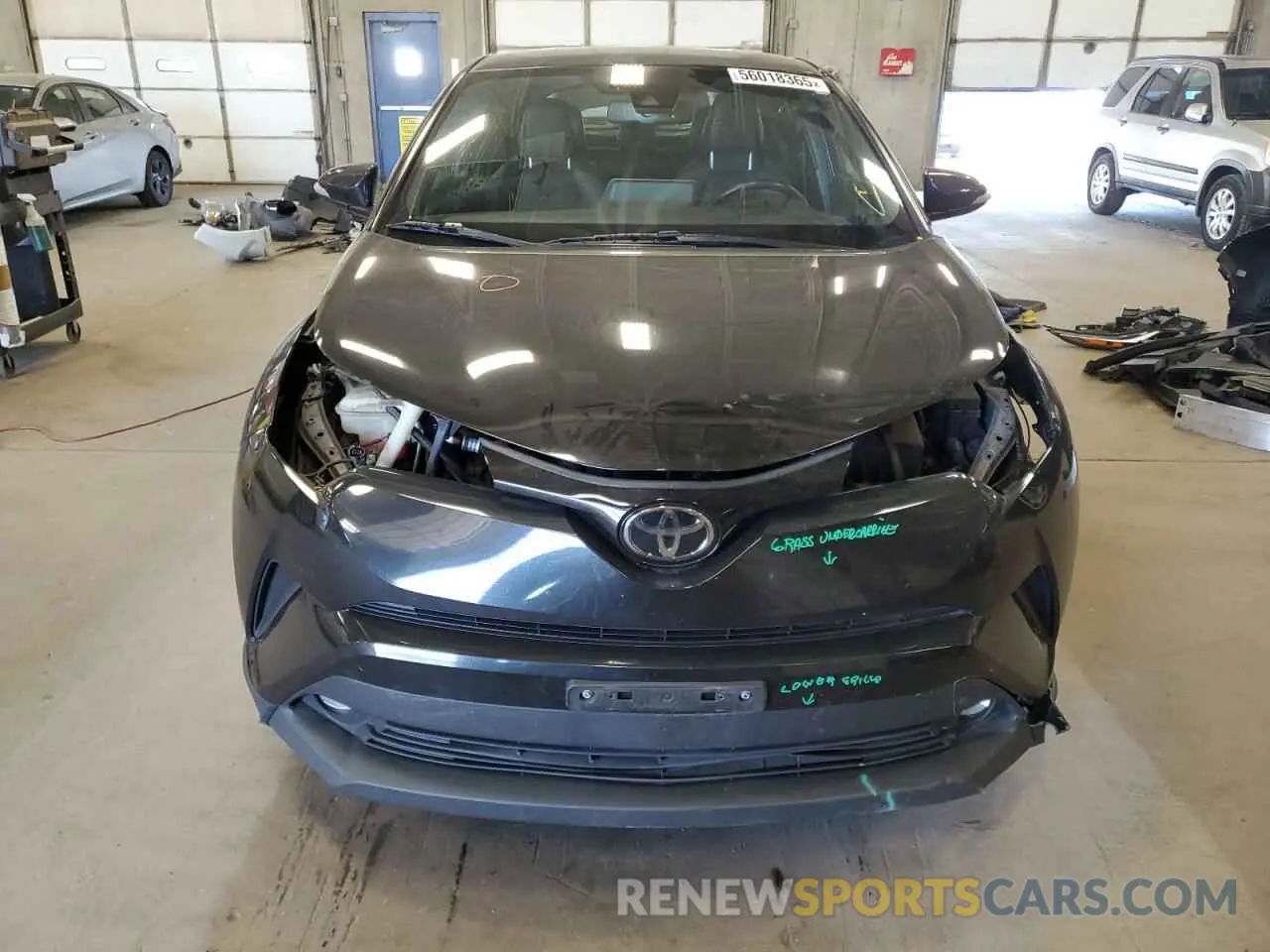 5 Photograph of a damaged car JTNKHMBX6K1015176 TOYOTA C-HR 2019