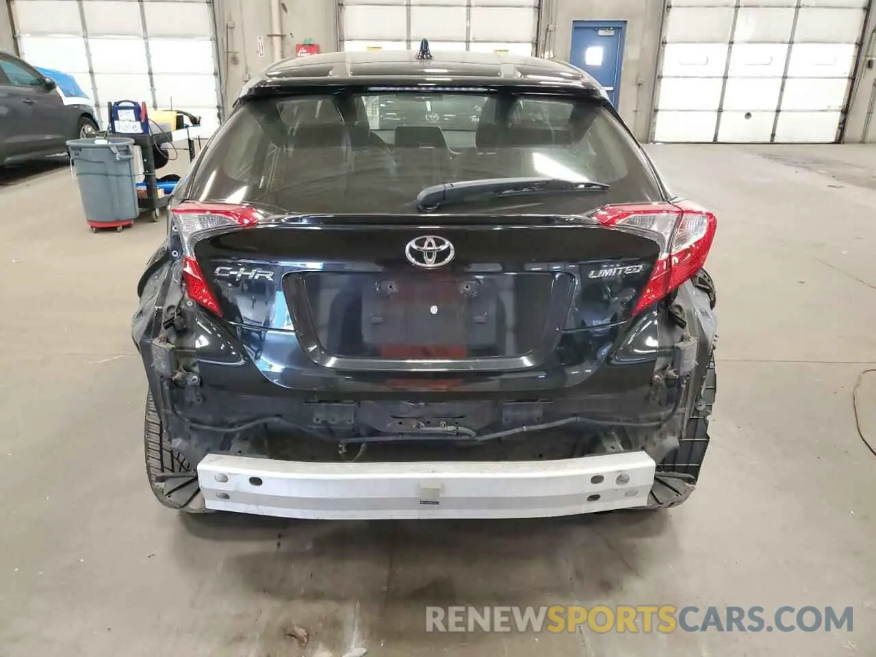 6 Photograph of a damaged car JTNKHMBX6K1015176 TOYOTA C-HR 2019