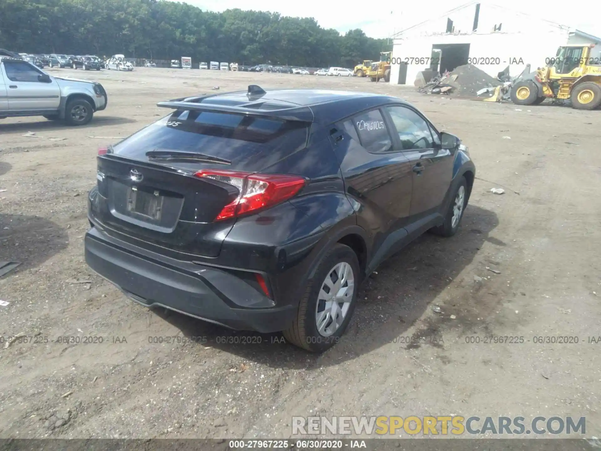 4 Photograph of a damaged car JTNKHMBX6K1015842 TOYOTA C-HR 2019